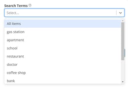 search landmarks
